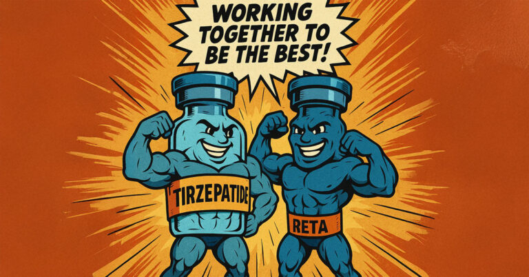 Stacking Tirzepatide & Retatrutide: What the Research Reveals